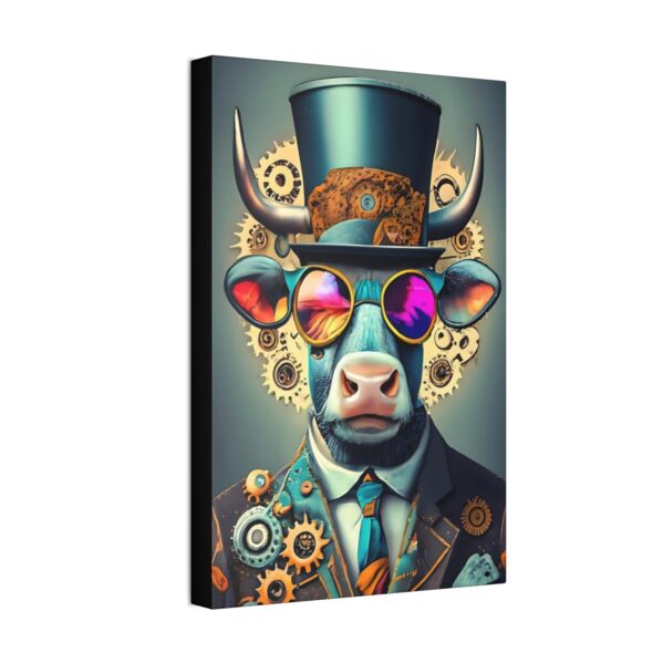Cow Punk Canvas