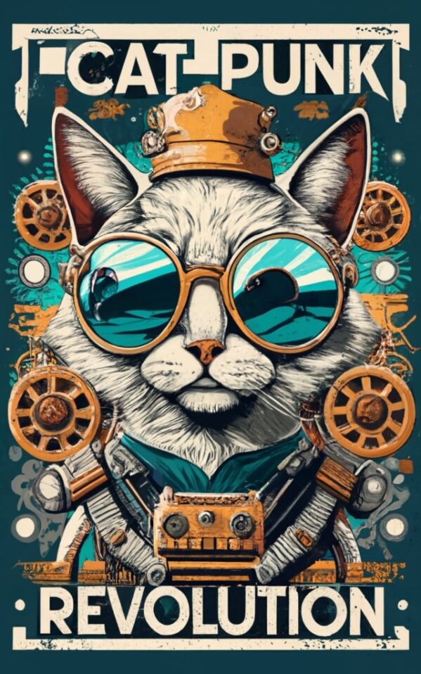 Cat Punk T-Shirts